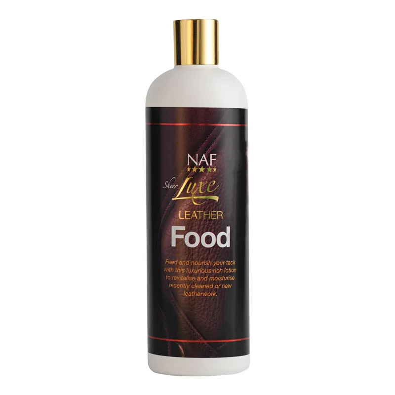 NAF Sheer Luxe Leather Food - 500ml